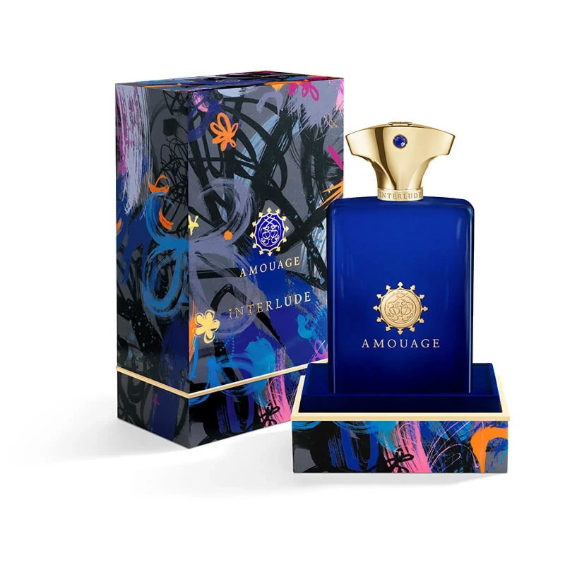 Amouage Interlude Eau de Parfum, Cologne for Men, 3.4 Oz