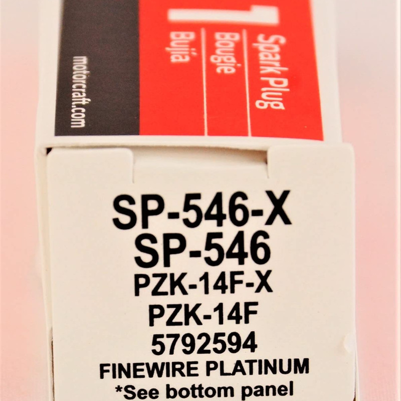 Set of 8 OEM Motorcraft Platinum SP546 (SP515) HT15 Spark Plugs For Ford 5.4L