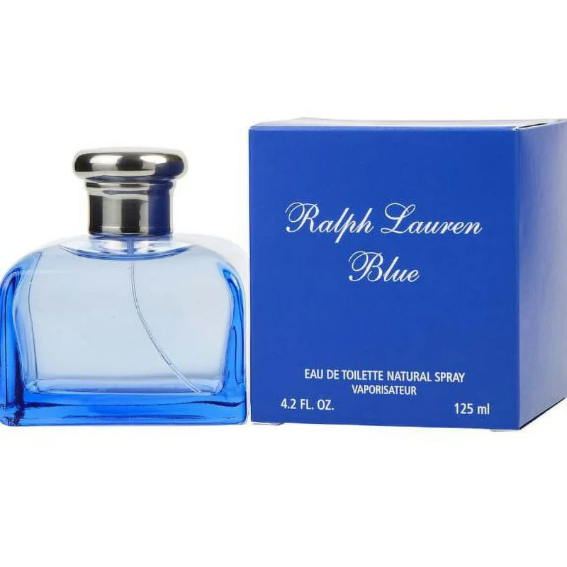 Ralph Lauren Blue Eau De Toilette Spray Perfume for Women 4.2 oz