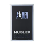 Thierry Mugler ANGEL Eau De Toilette Spray Refillable (Rubber) for Men 3.4 oz