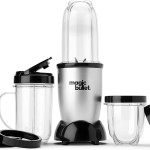 Magic Bullet Blender, Small, Silver, 11 Piece Set