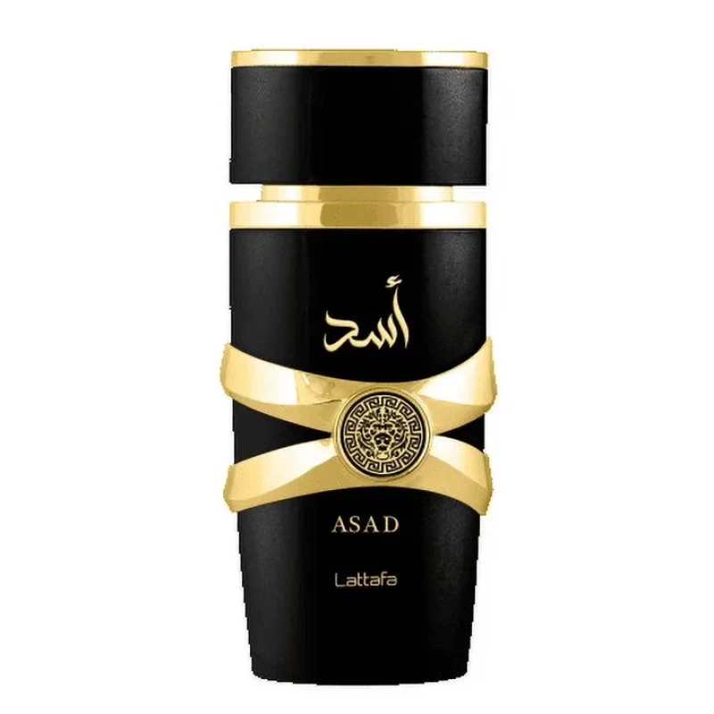 Lattafa Perfumes Asad for Unisex Eau De Parfum Spray, 3.4 Ounce 1PK