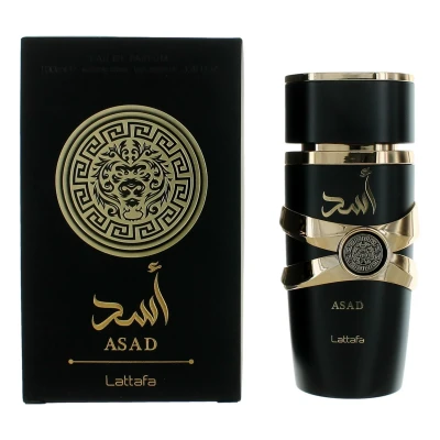 Lattafa Perfumes Asad for Unisex Eau De Parfum Spray, 3.4 Ounce 1PK